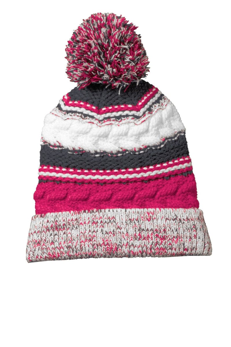 Sport-Tek Headwear Sport-Tek STC21: Pom Pom Team Beanie
