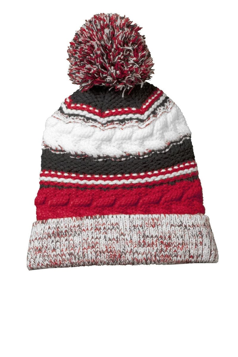 Sport-Tek Headwear Sport-Tek STC21: Pom Pom Team Beanie