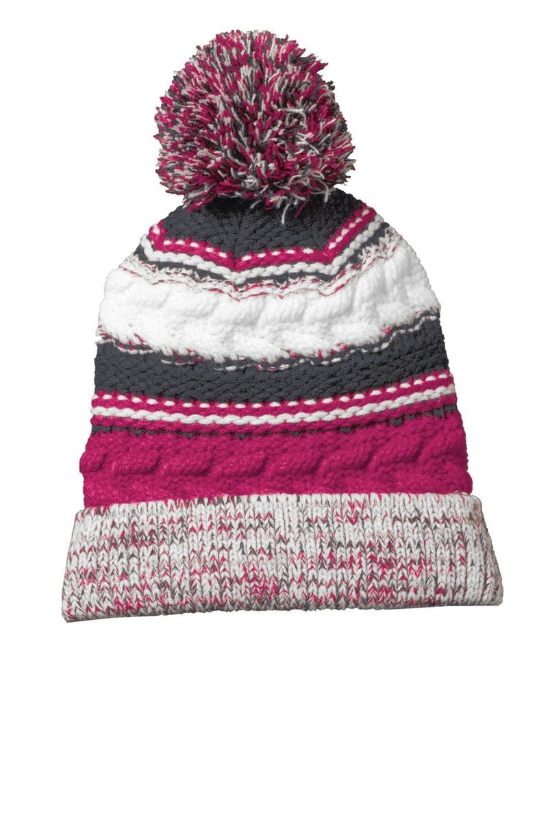 Sport-Tek Headwear Sport-Tek STC21: Pom Pom Team Beanie