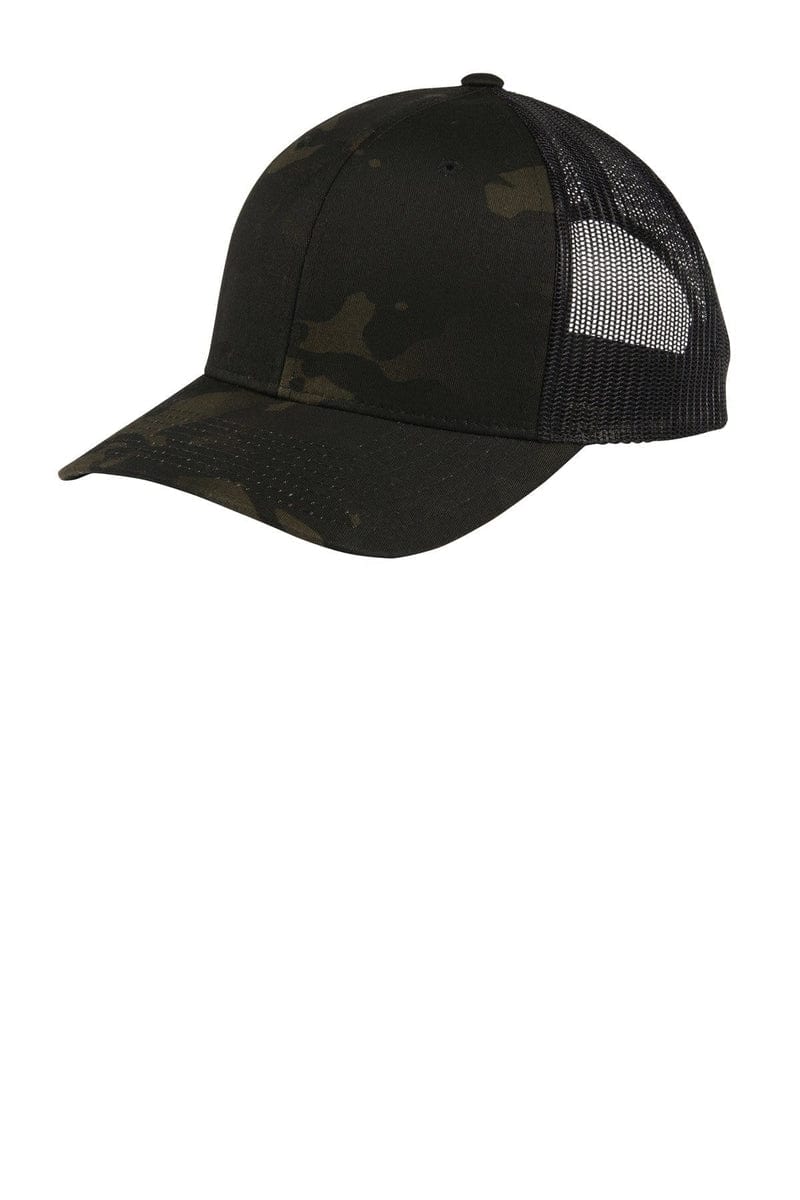 Sport-Tek Headwear Sport-Tek STC39: Yupoong Retro Trucker Cap