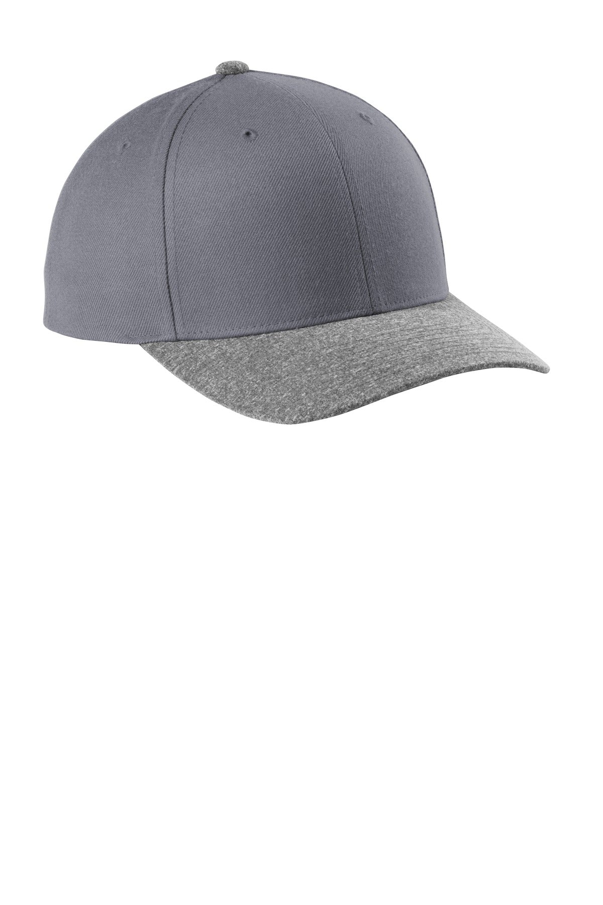 Sport-Tek Headwear Sport-Tek STC43 Yupoong Curve Bill Snapback Cap