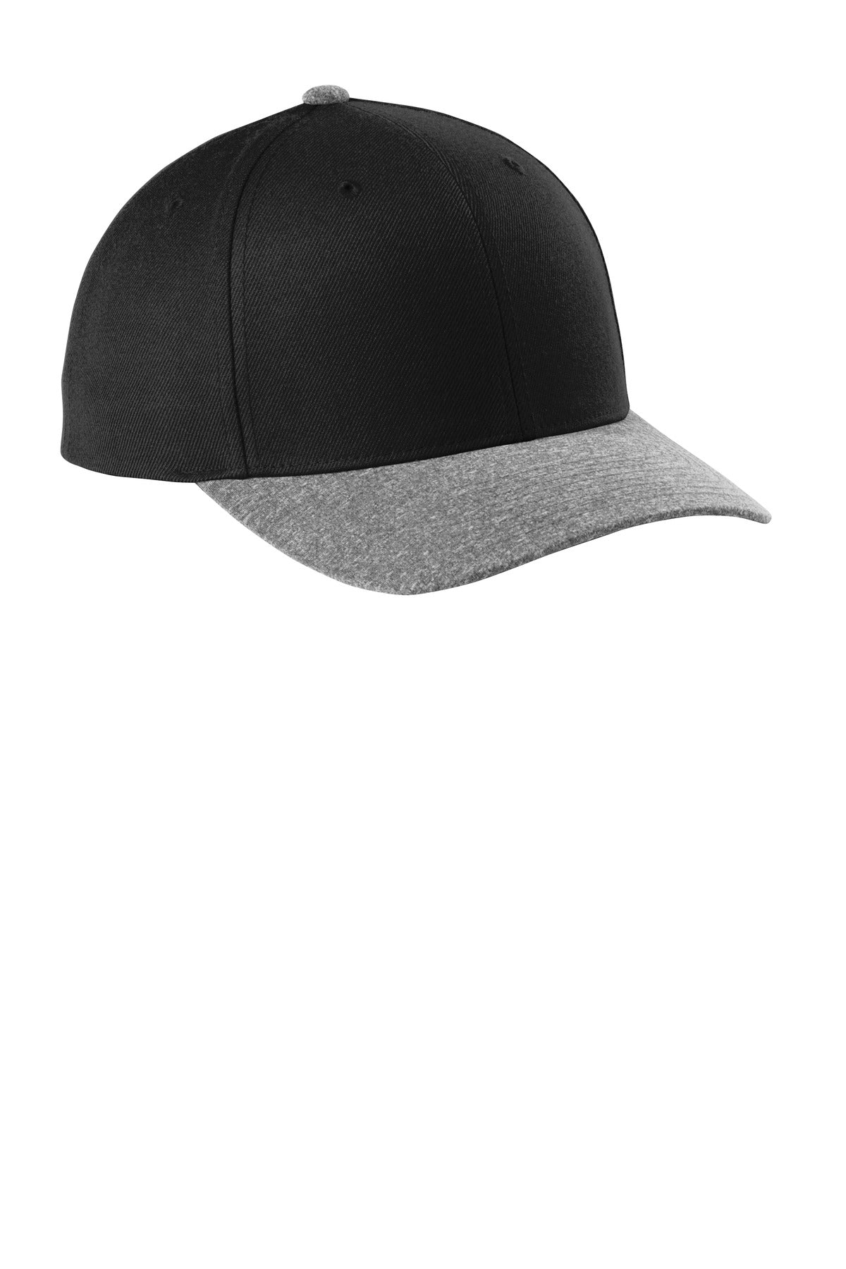 Sport-Tek Headwear Sport-Tek STC43 Yupoong Curve Bill Snapback Cap