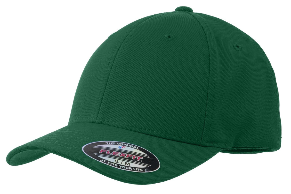 Sport-Tek Headwear XS / Forest Green Sport-Tek STC17 Flexfit Performance Solid Cap