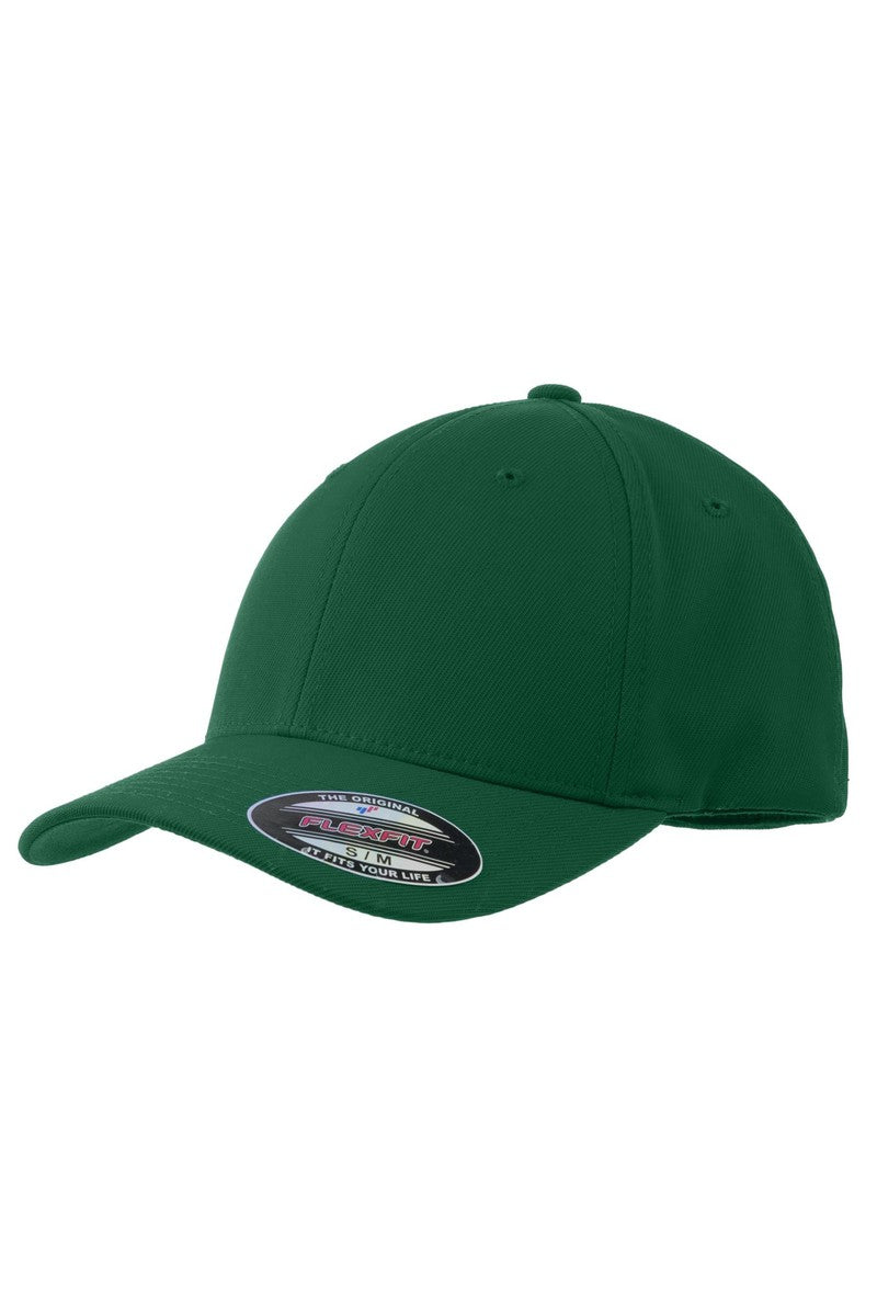 Sport-Tek Headwear XS / Forest Green Sport-Tek STC17: Flexfit Performance Solid Cap