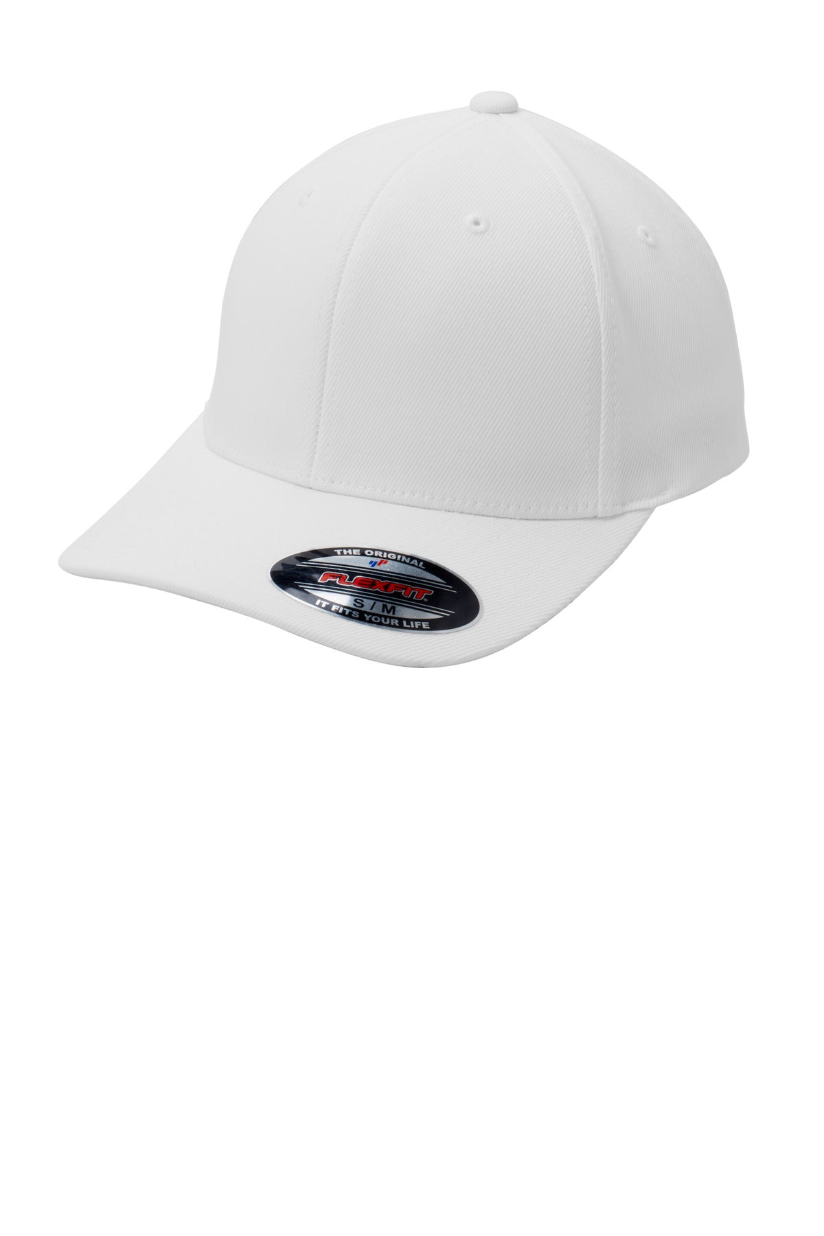 Sport-Tek Headwear XS / White Sport-Tek STC17 Flexfit Performance Solid Cap