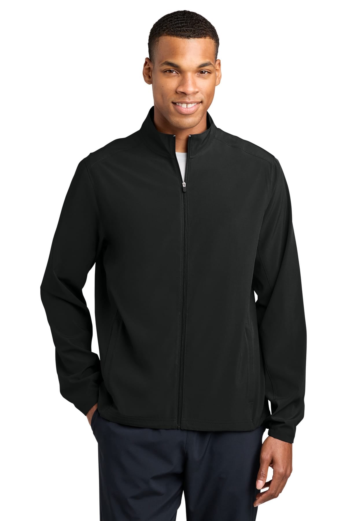 Sport-Tek JST480 XS / Black Sport-Tek ®  Repeat Jacket JST480