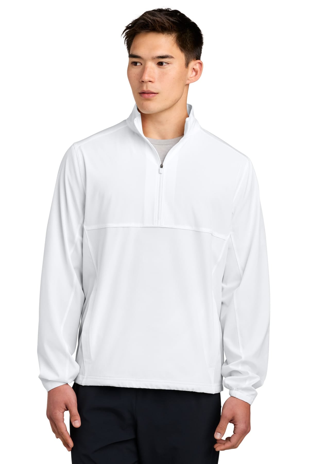 Sport-Tek JST481 XS / White Sport-Tek JST481 Repeat 1/2-Zip