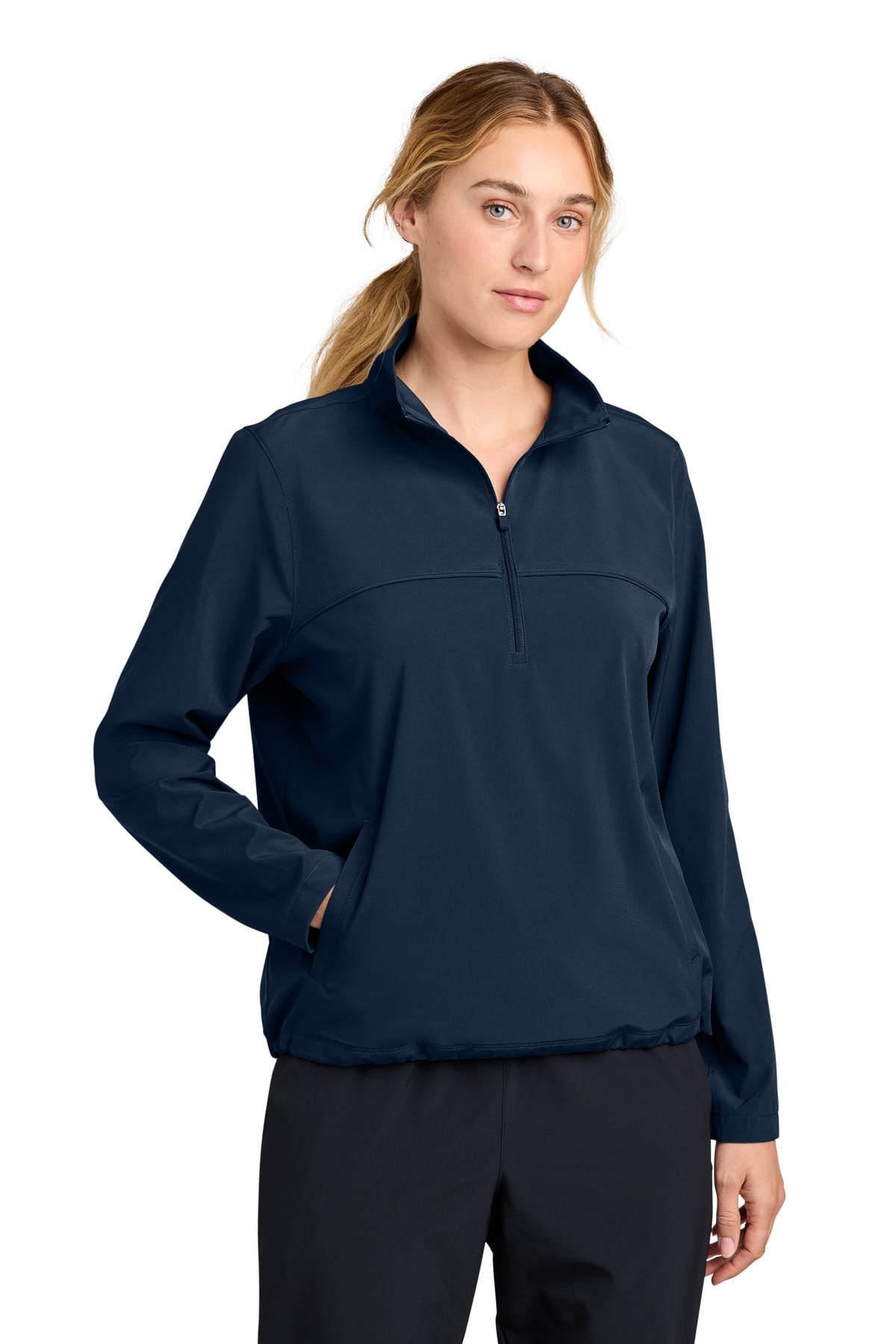 Sport-Tek LST481 XS / True Navy Sport-Tek ®  Women's Repeat 1/2-Zip LST481