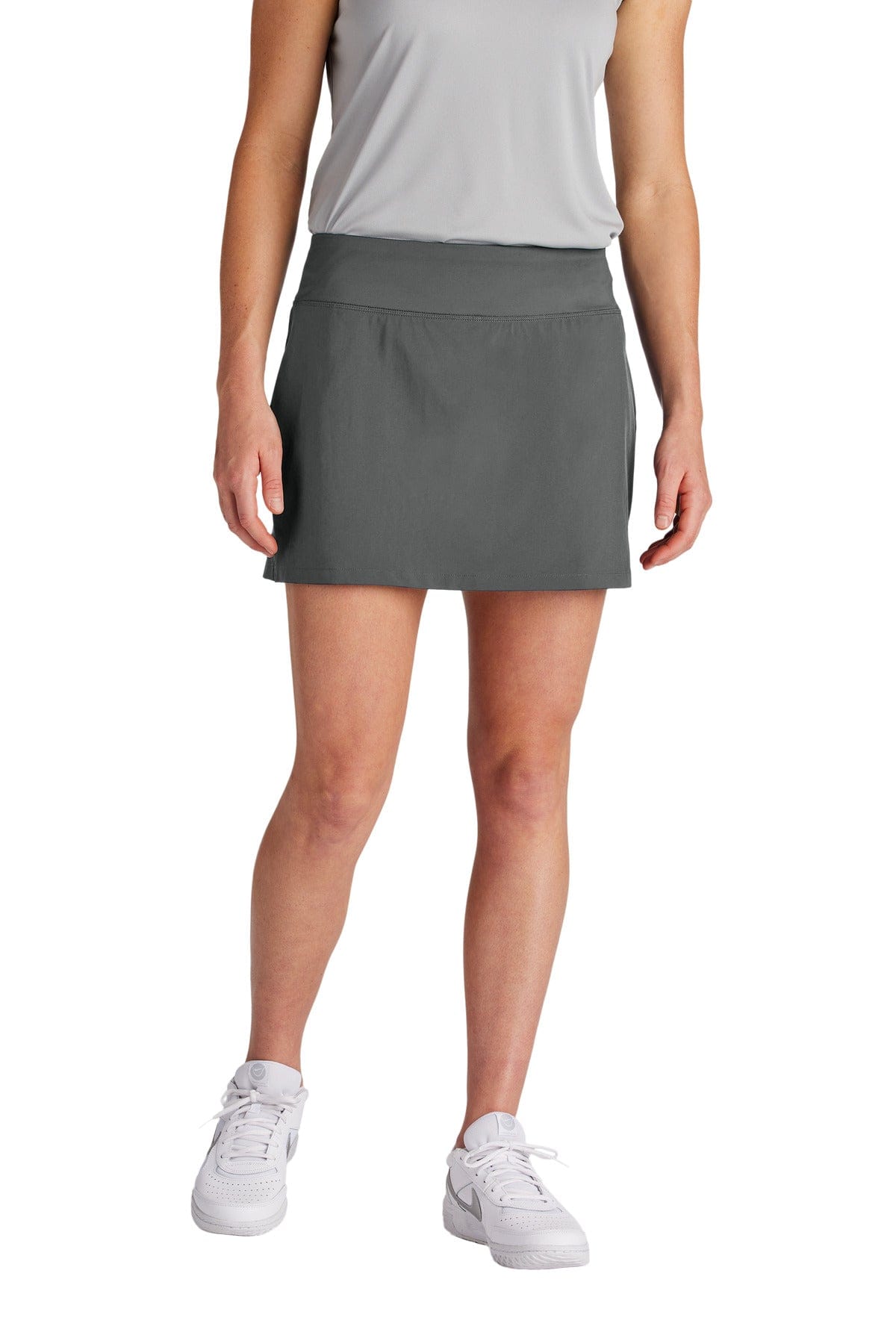 Sport-Tek ® Women's Repeat Skort LST486 in Iron Grey