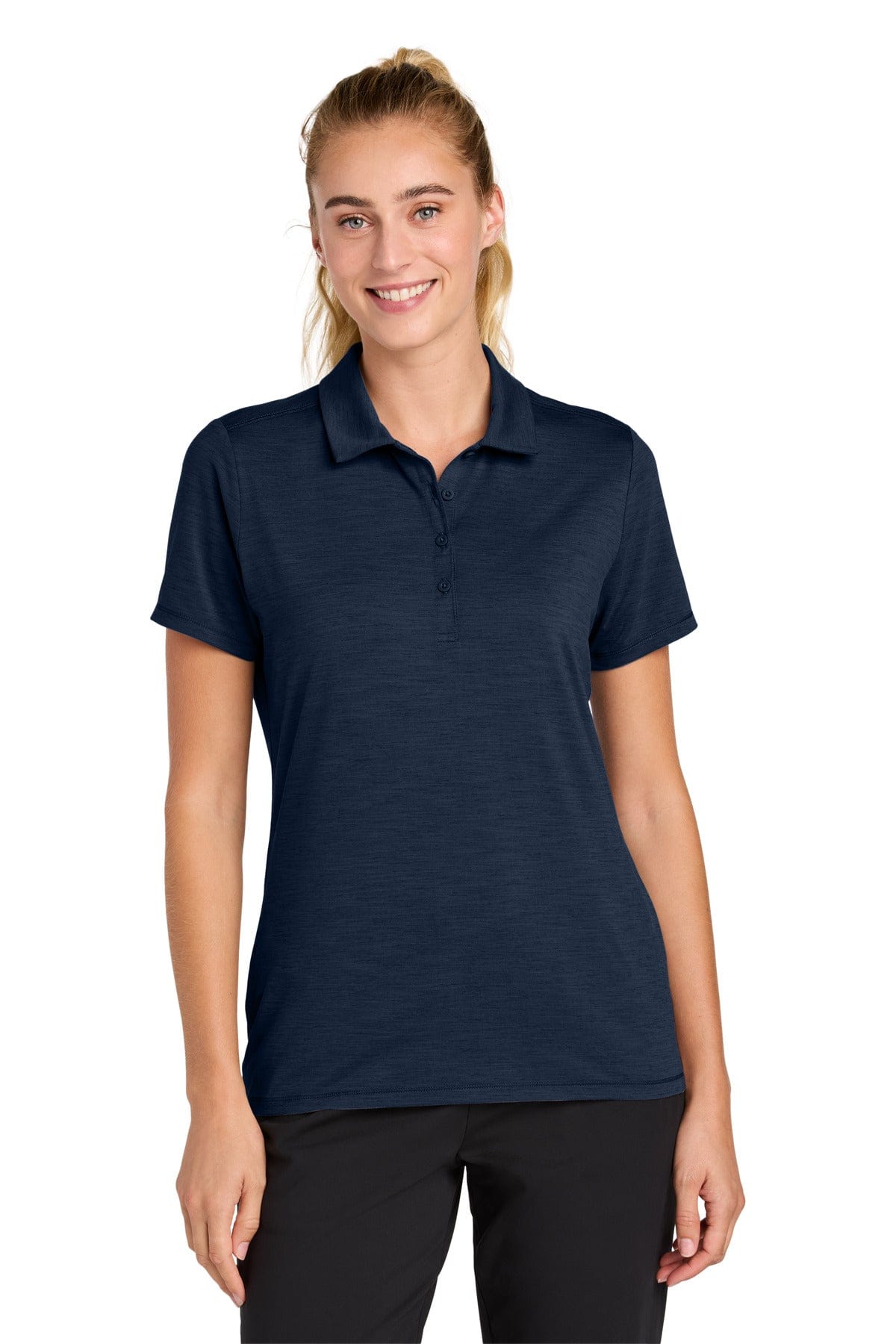 Sport-Tek ® Women's Versa Polo LST490 in True Navy
