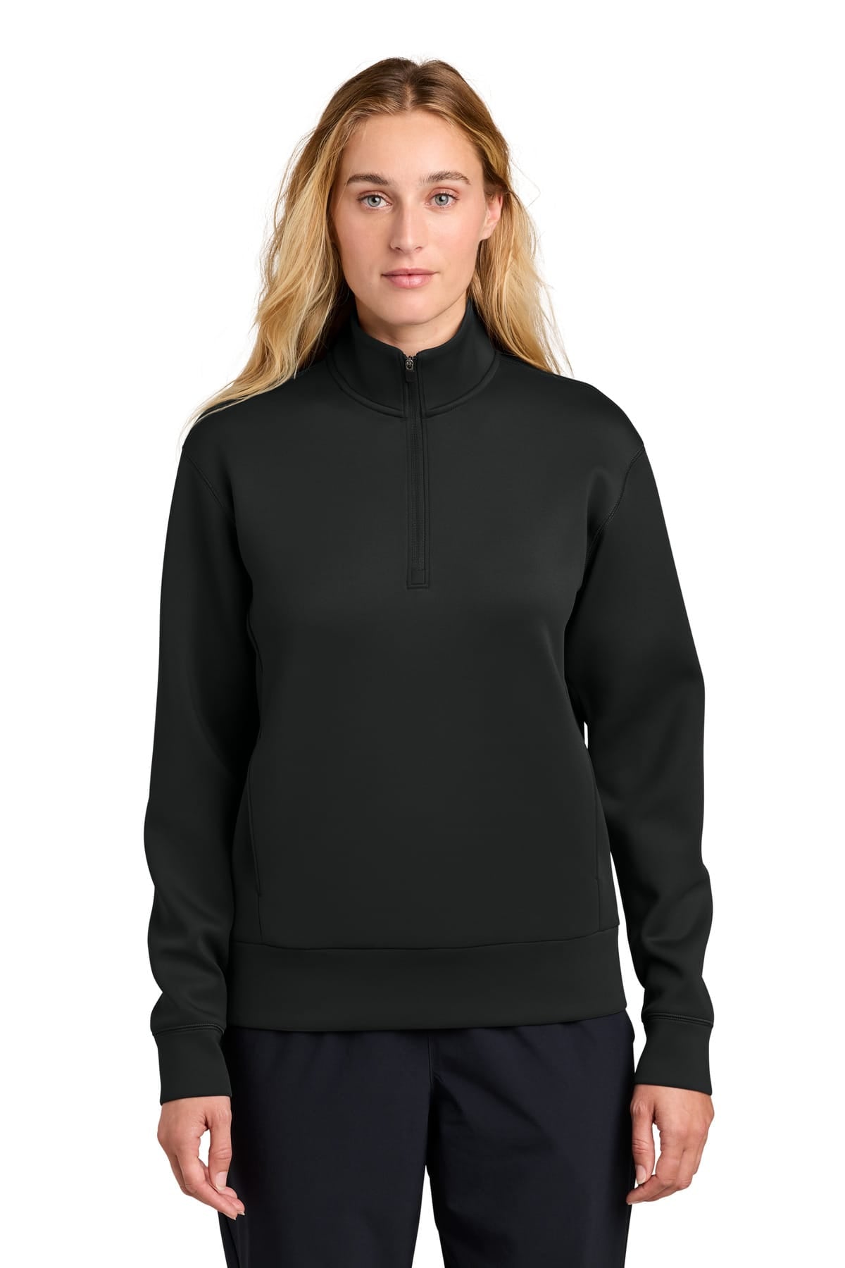 Sport-Tek LST581 XS / Black Sport-Tek LST581 Women's Pro Perform 1/4-Zip