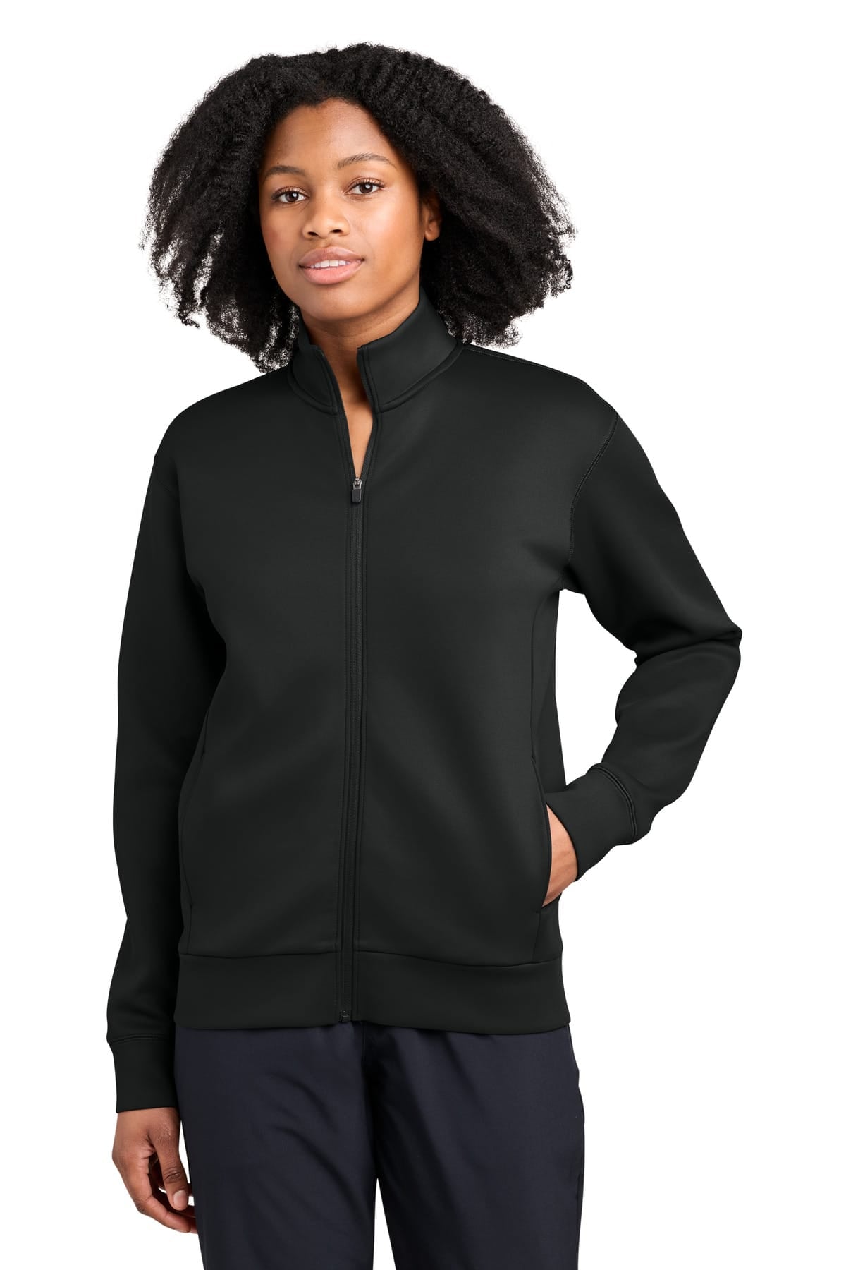 Sport-Tek LST582 XS / Black Sport-Tek LST582 Women's Pro Perform Full-Zip