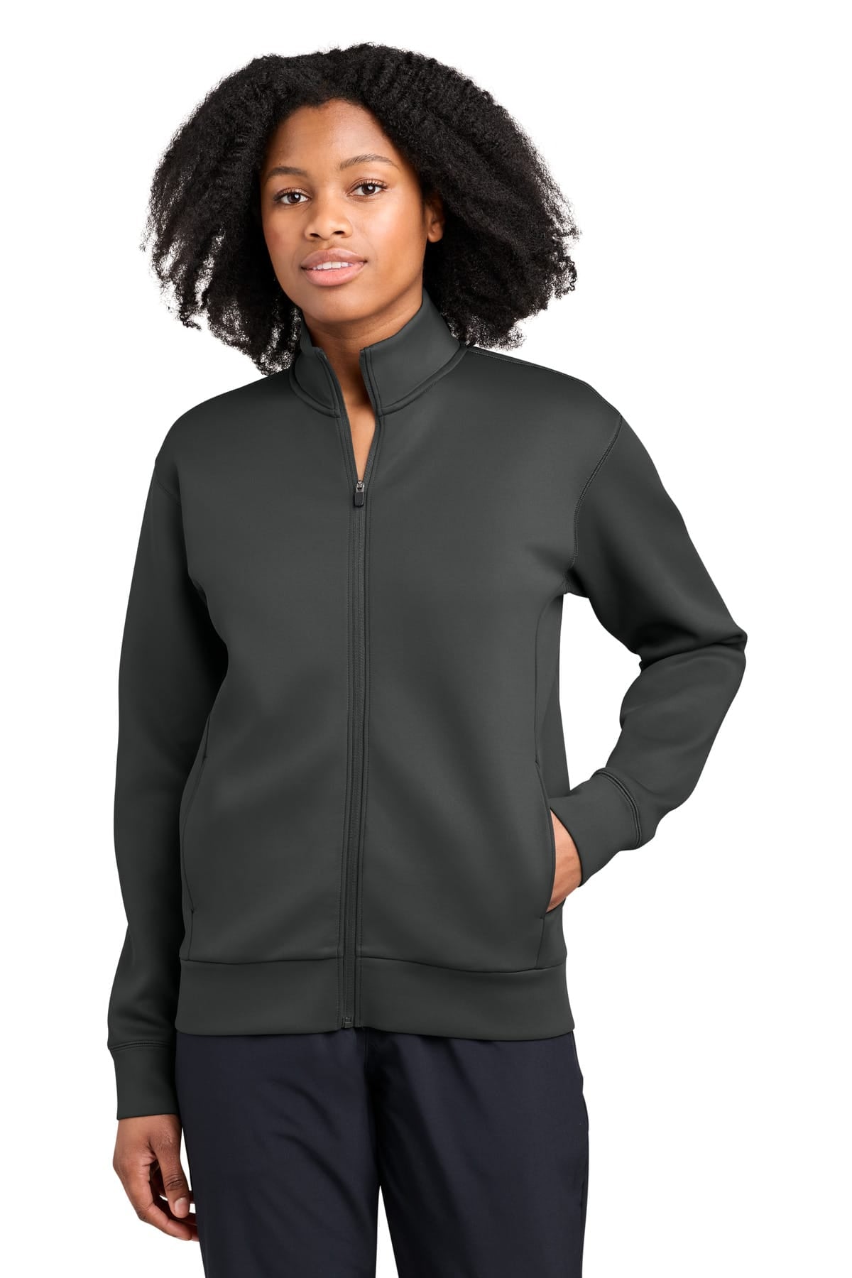 Sport-Tek LST582 XS / Iron Grey Sport-Tek LST582 Women's Pro Perform Full-Zip