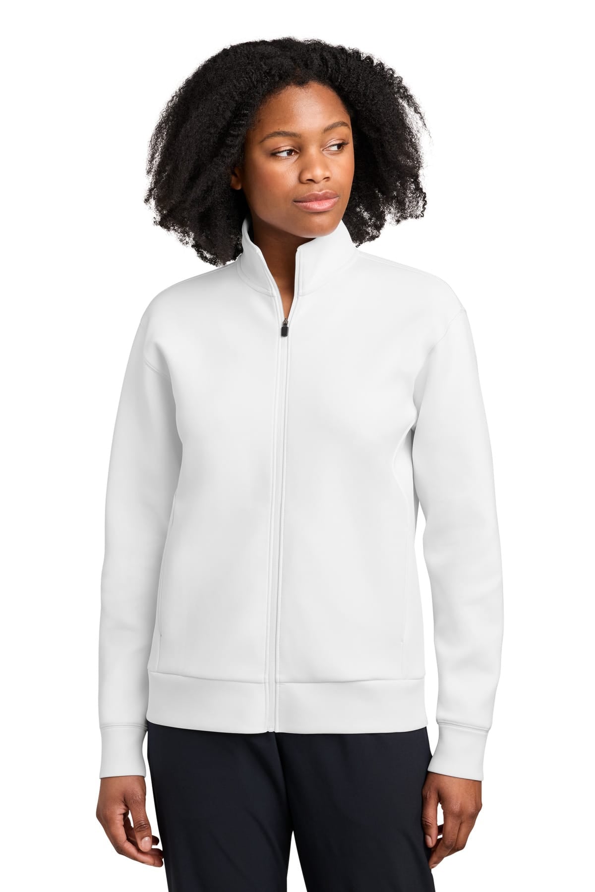 Sport-Tek LST582 XS / White Sport-Tek LST582 Women's Pro Perform Full-Zip