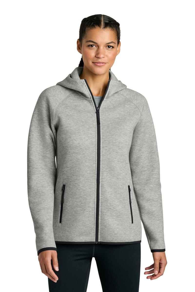 Sport-Tek Women's Phenom Full-Zip Hoodie LST840 in Athletic Heather