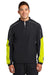 Sport-Tek Outerwear DISCONTINUED  Sport-Tek ®  Piped Colorblock 1/4-Zip Wind Shirt. JST64