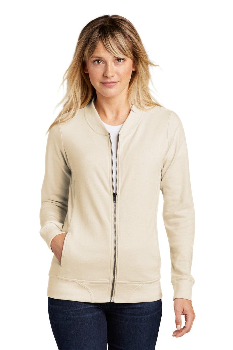 Sport-Tek Outerwear Ladies Lightweight French Terry Bomber