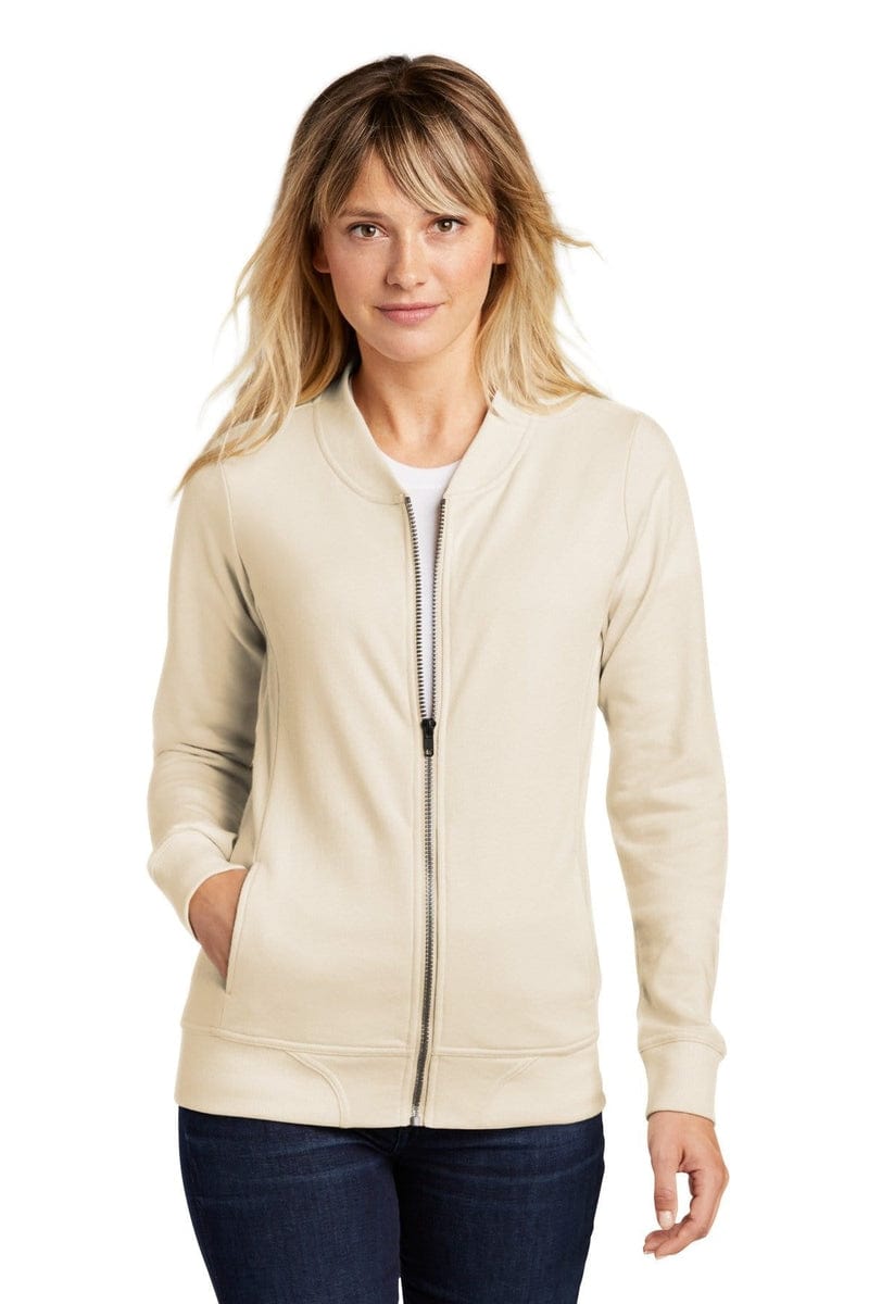 Sport-Tek Outerwear Ladies Lightweight French Terry Bomber
