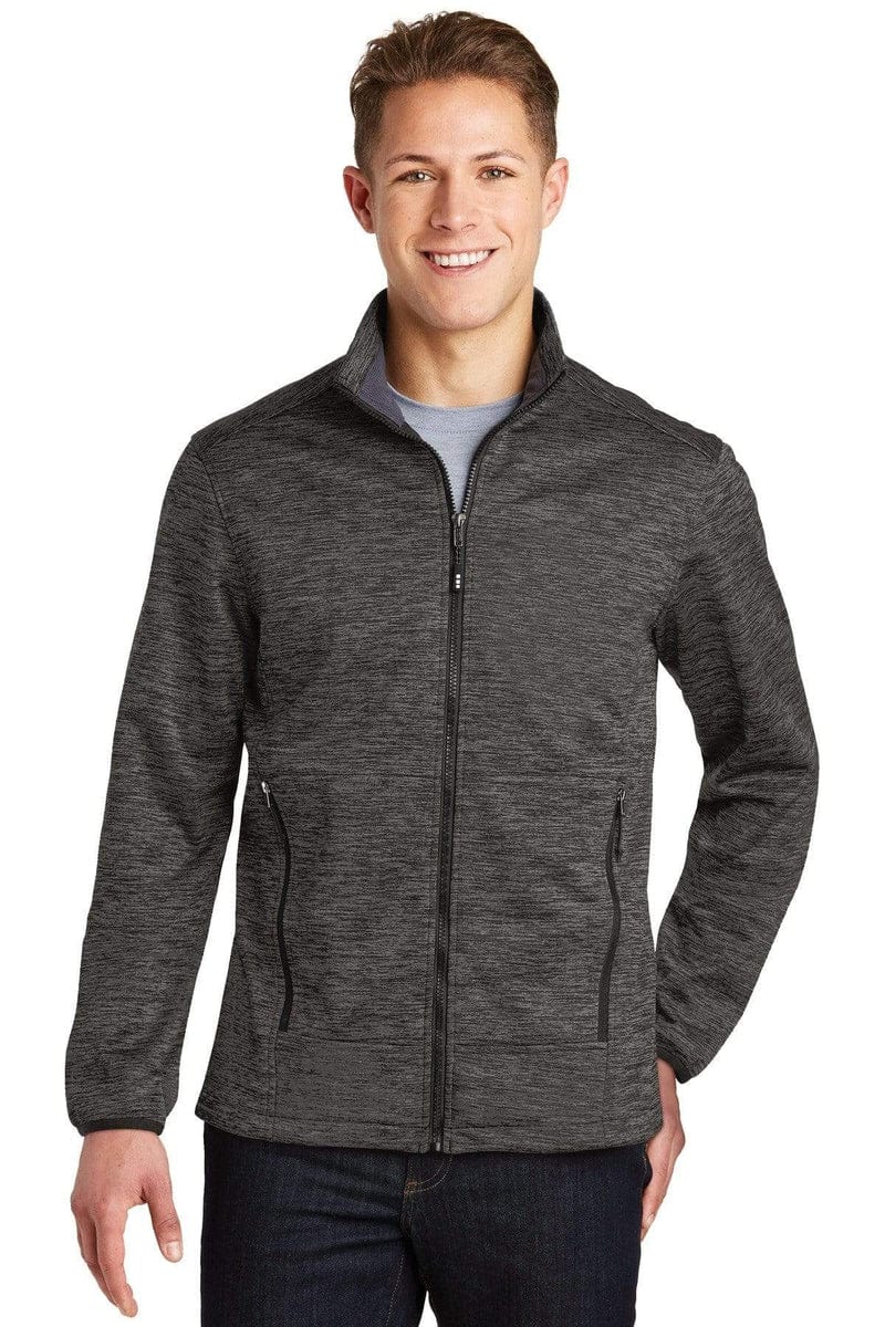 Sport-Tek Outerwear Sport-Tek JST30: PosiCharge Electric Heather Soft Shell Jacket