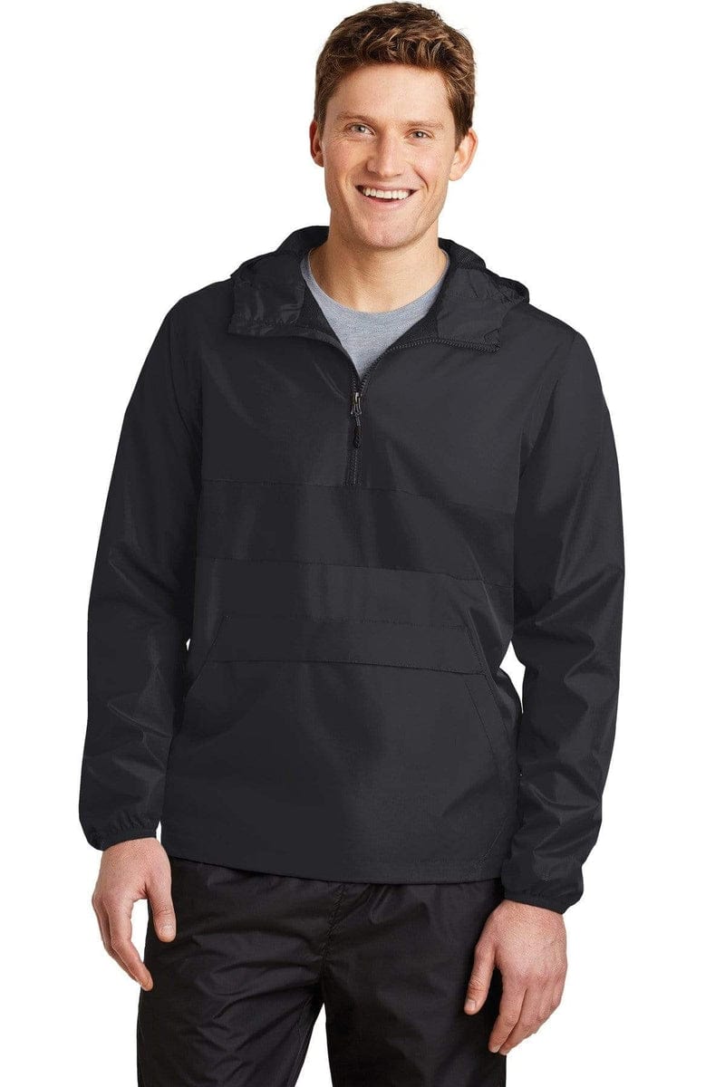 Sport-Tek Outerwear Sport-Tek JST65: Zipped Pocket Anorak