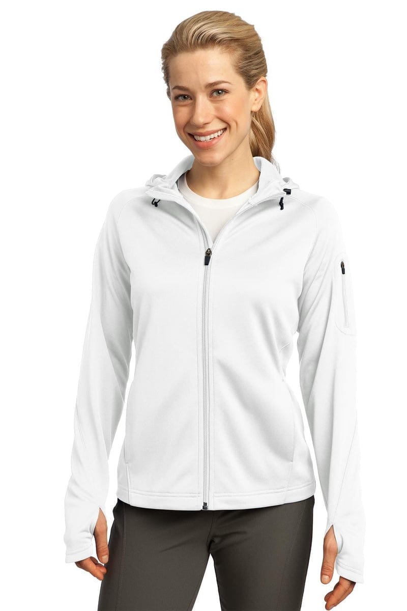 Sport-Tek Outerwear Sport-Tek L248: Ladies Tech Fleece Full-Zip Hooded Jacket