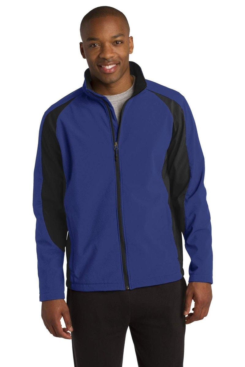 Sport-Tek Outerwear Sport-Tek St970: Colorblock Soft Shell Jacket