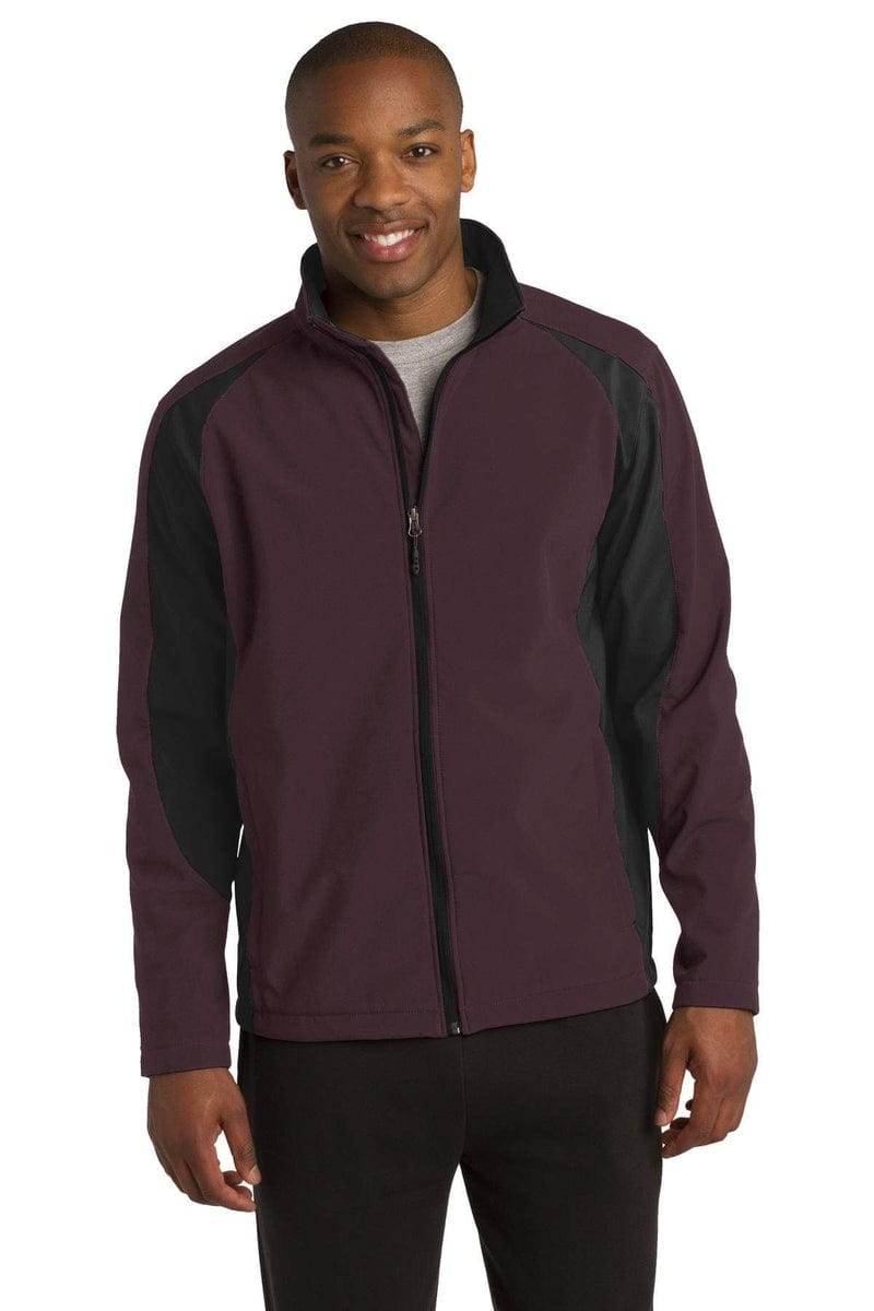 Sport-Tek Outerwear Sport-Tek St970: Colorblock Soft Shell Jacket