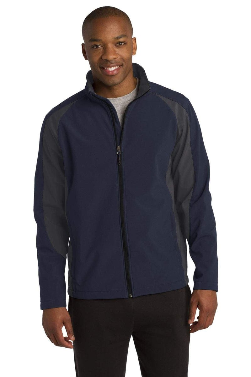 Sport-Tek Outerwear Sport-Tek St970: Colorblock Soft Shell Jacket