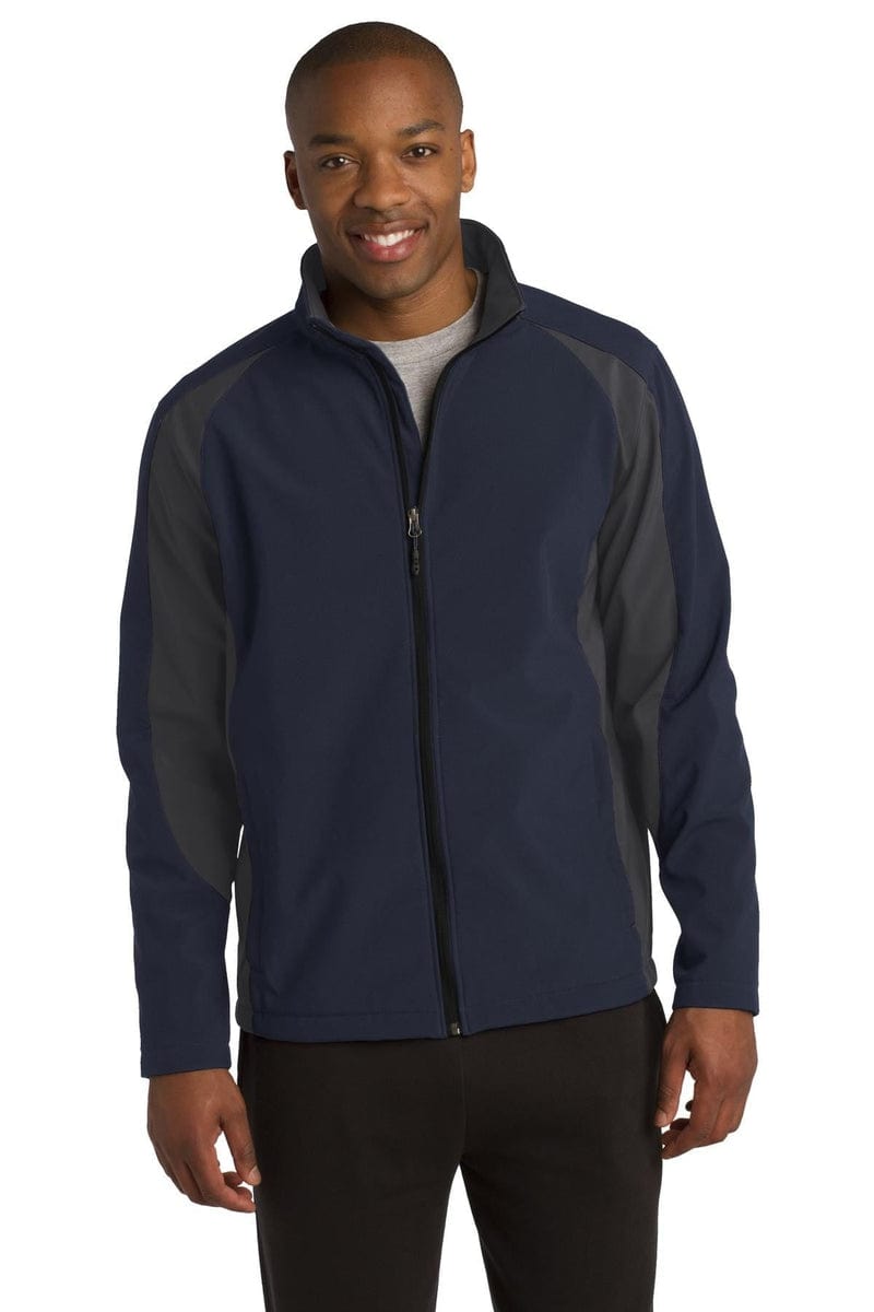 Sport-Tek Outerwear Sport-Tek St970: Colorblock Soft Shell Jacket