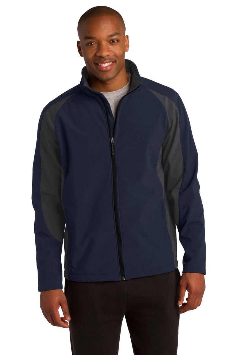 Sport-Tek Outerwear Sport-Tek St970: Colorblock Soft Shell Jacket
