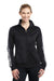 Sport-Tek Outerwear XS / Black/ Iron Grey DISCONTINUED  Sport-Tek ®  Ladies Dot Sublimation Tricot Track Jacket. LST93