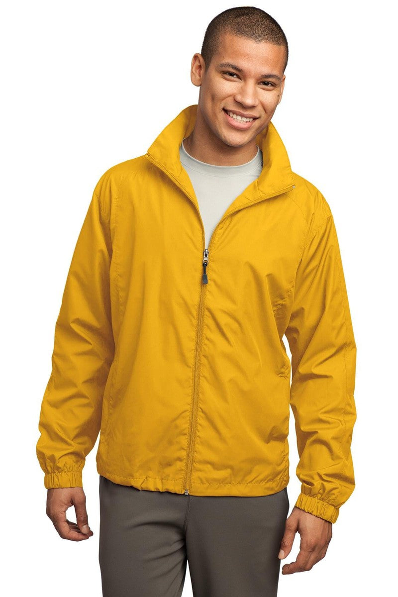 Sport-Tek Outerwear XS / Gold Sport-Tek JST70: Full-Zip Wind Jacket