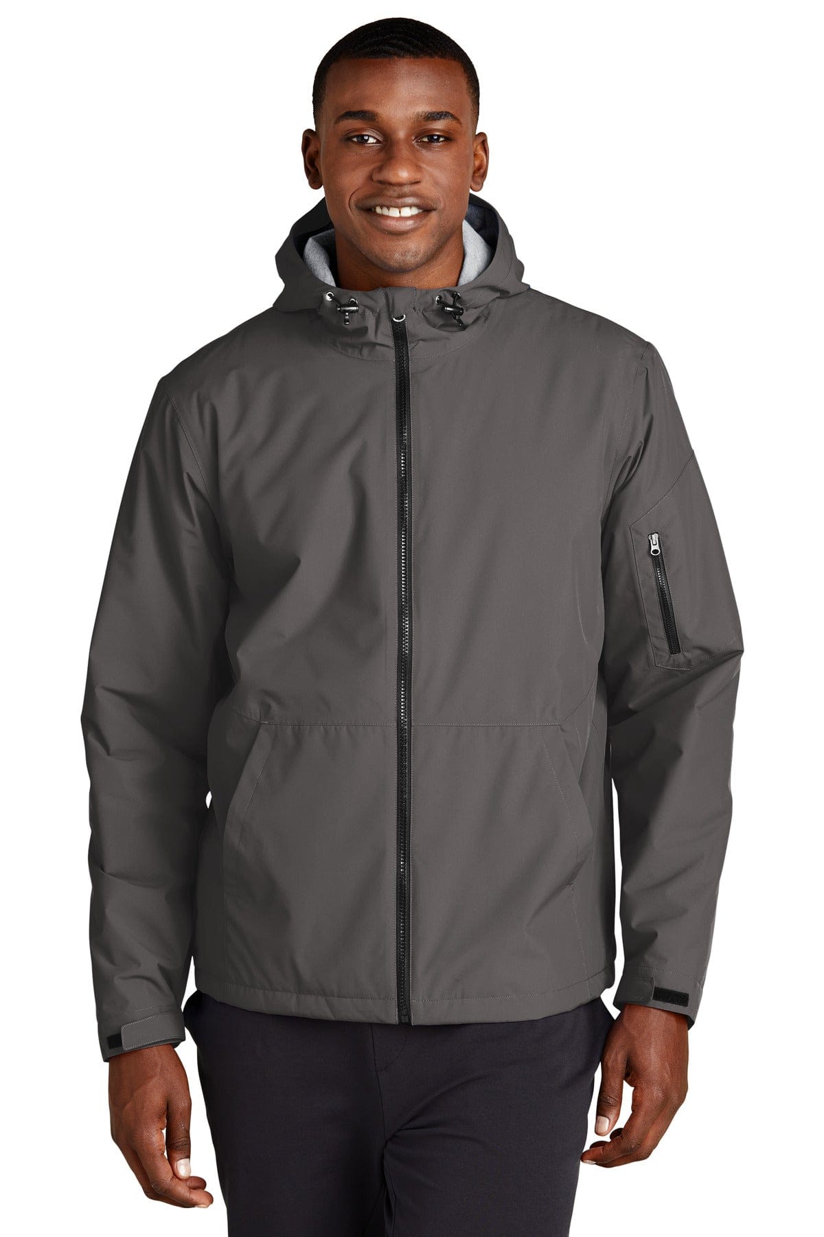 Sport-Tek Outerwear XS / Graphite Sport-Tek Waterproof Insulated Jacket: JST56