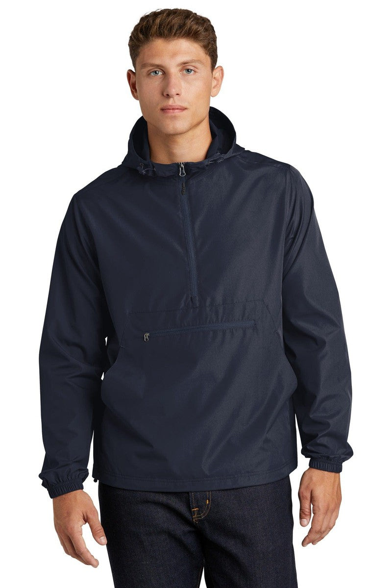 Sport-Tek Outerwear XS / True Navy Sport-Tek JST66: Packable Anorak
