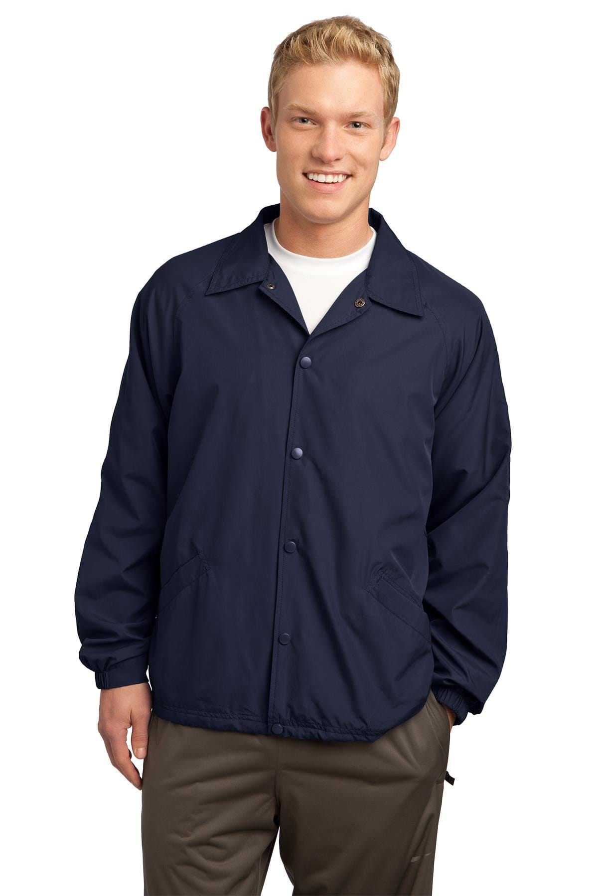 Sport-Tek Outerwear XS / True Navy Sport-Tek JST71: Men's Sideline Jacket