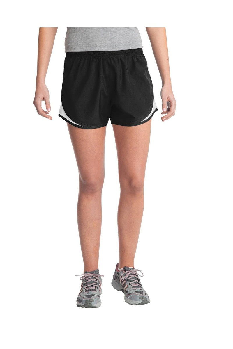 Sport-Tek Pants XS / Black/ White/ Black Sport-Tek LST304: Ladies Cadence Short