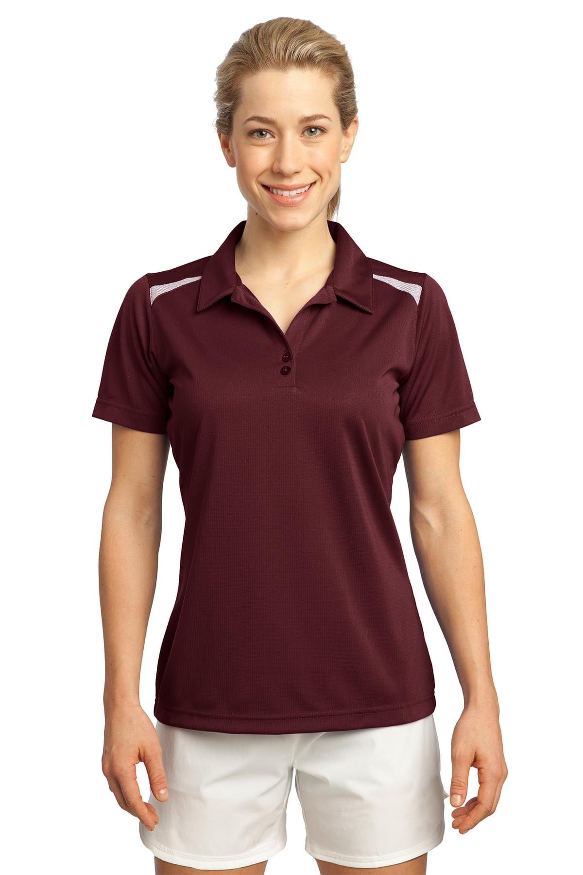Sport-Tek Polos/Knits DISCONTINUED  Sport-Tek ®  Ladies Vector Sport-Wick ®  Polo. LST670