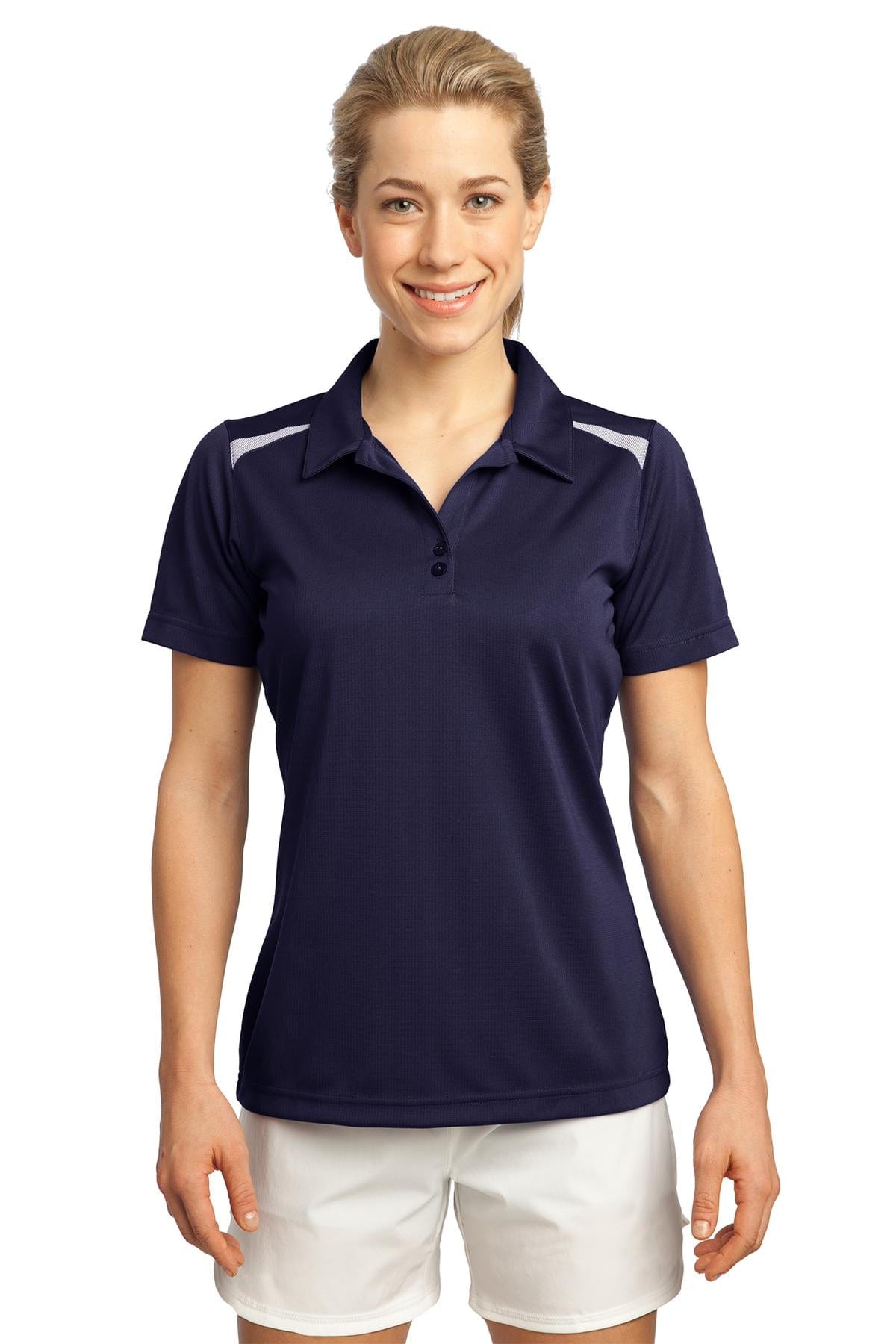 Sport-Tek Polos/Knits DISCONTINUED  Sport-Tek ®  Ladies Vector Sport-Wick ®  Polo. LST670