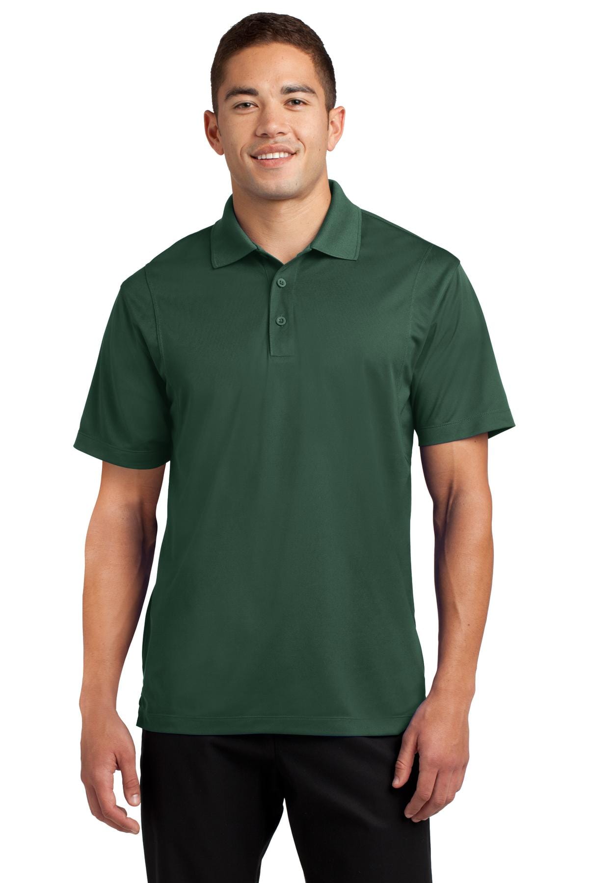 Sport-Tek Polos/Knits LT / Forest Green Sport-Tek TST650: Tall Micropique Sport-Wick Polo