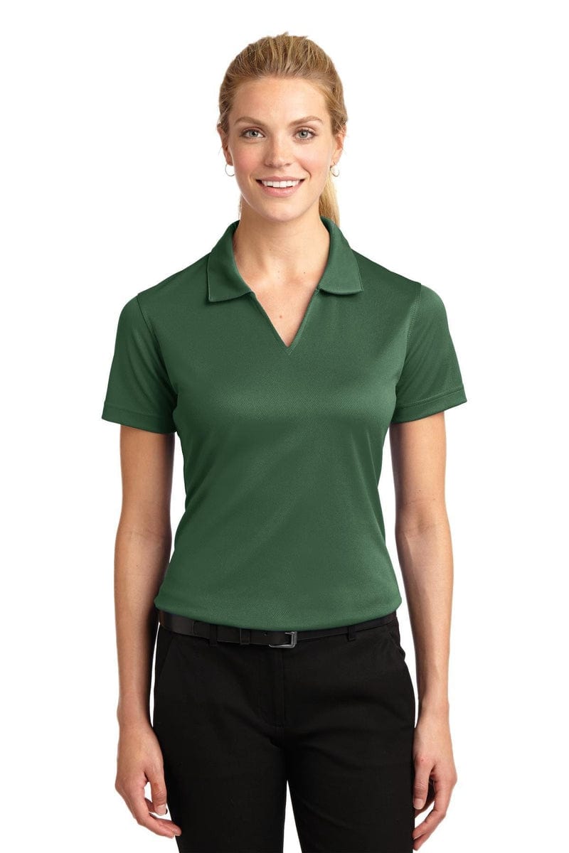 Sport-Tek Polos/Knits Sport-Tek L469: Ladies Dri-Mesh V-Neck Polo