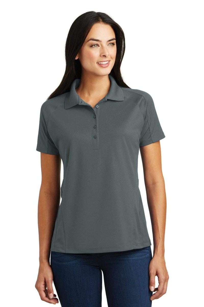 Sport-Tek Polos/Knits Sport-Tek L474: Ladies Dri-Mesh Pro Polo