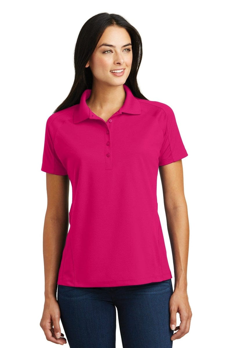 Sport-Tek Polos/Knits Sport-Tek L474: Ladies Dri-Mesh Pro Polo