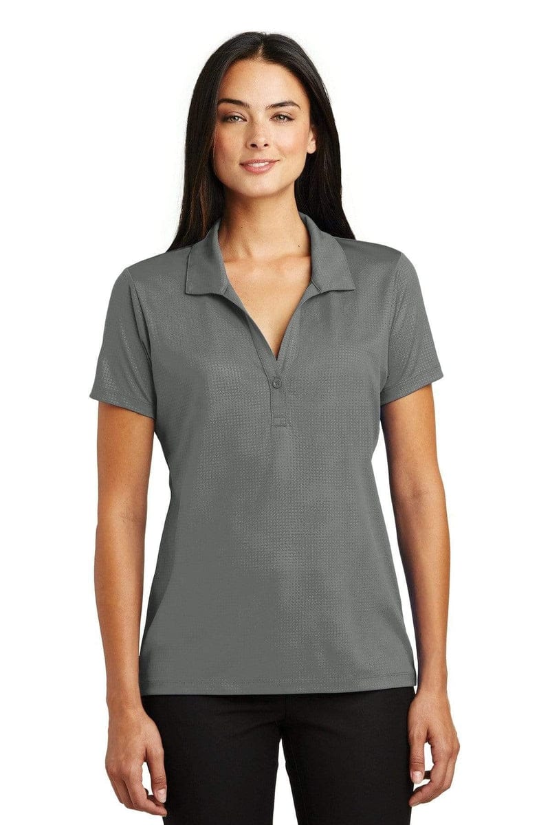 Sport-Tek Polos/Knits Sport-Tek LST630: Ladies Embossed PosiCharge Tough Polo