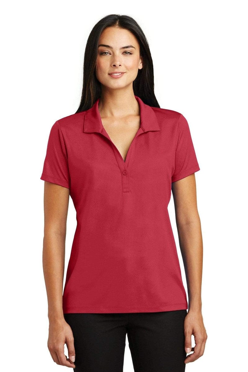 Sport-Tek Polos/Knits Sport-Tek LST630: Ladies Embossed PosiCharge Tough Polo