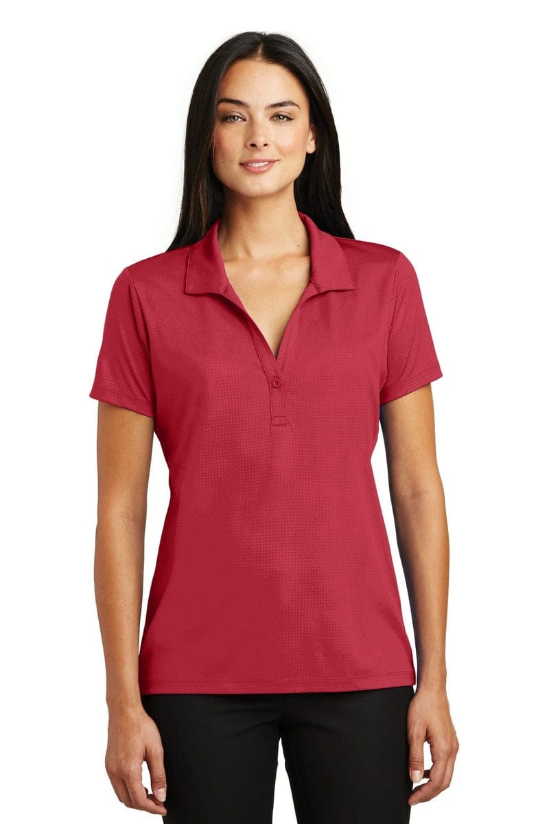 Sport-Tek Polos/Knits Sport-Tek LST630: Ladies Embossed PosiCharge Tough Polo