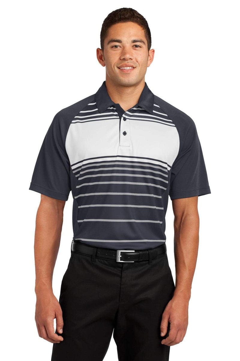 Sport-Tek Polos/Knits Sport-Tek ST600: Dry Zone Sublimated Stripe Polo