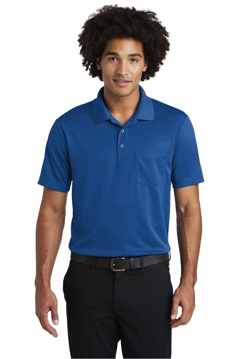 Sport-Tek Polos/Knits Sport-Tek ST640P: PosiCharge RacerMesh Pocket Polo