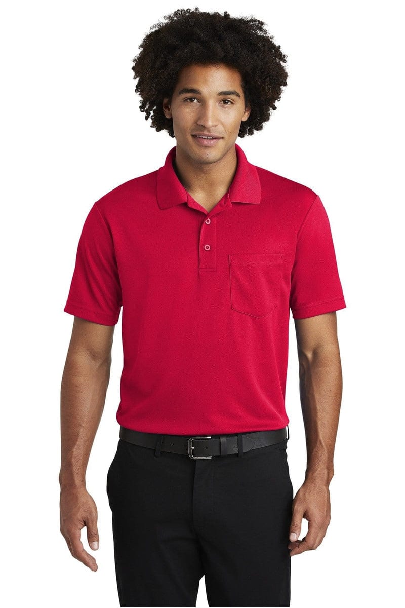 Sport-Tek Polos/Knits Sport-Tek ST640P: PosiCharge RacerMesh Pocket Polo