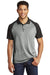 Sport-Tek Polos/Knits Sport-Tek ST641: PosiCharge  RacerMesh Raglan Heather Block Polo