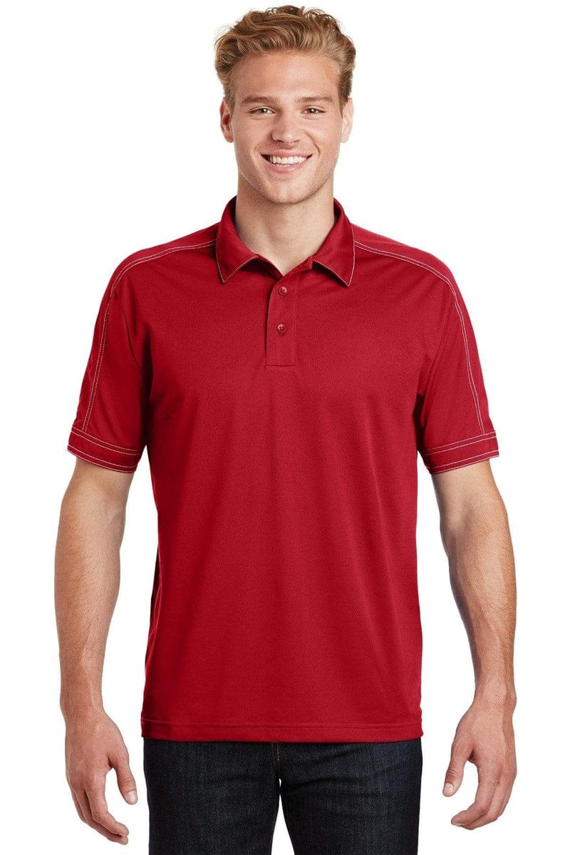 Sport-Tek Polos/Knits Sport-Tek ST659: Contrast Stitch Micropique Sport-Wick Polo